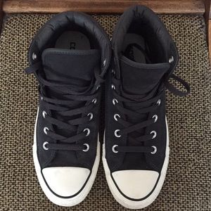 Charcoal Sued Converse